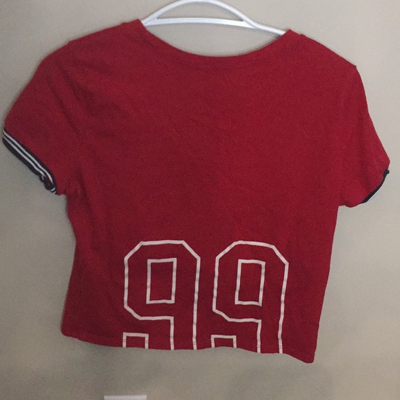 Red Hollister California T-Shirt - Picture 2 of 4